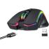 Redragon M602 Wireless Griffin RGB Gaming Mouse, Tri-Mode 2.4G/USB-C/Bluetooth Mouse Gaming, RGB Spectrum Backlit Ergonomic Mouse with 7 Programmable Backlight Modes up to 8000 DPI for Win PC Gamers
