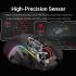 Redragon M602 Wireless Griffin RGB Gaming Mouse, Tri-Mode 2.4G/USB-C/Bluetooth Mouse Gaming, RGB Spectrum Backlit Ergonomic Mouse with 7 Programmable Backlight Modes up to 8000 DPI for Win PC Gamers