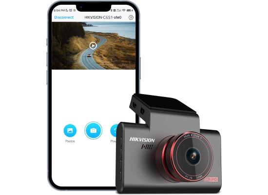 Hikvision AE-DC8312-C6S 8MP 4K Dash Camera with GPS & Wi-Fi