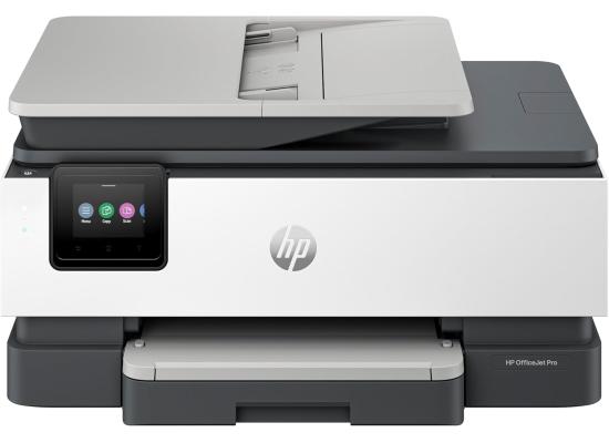 HP OfficeJet Pro 8123 All-in-One Printer, Color, Print, Copy, Scan, Wireless, Automatic document feeder, Two-sided printing, Touchscreen, Quiet mode, Light Cement