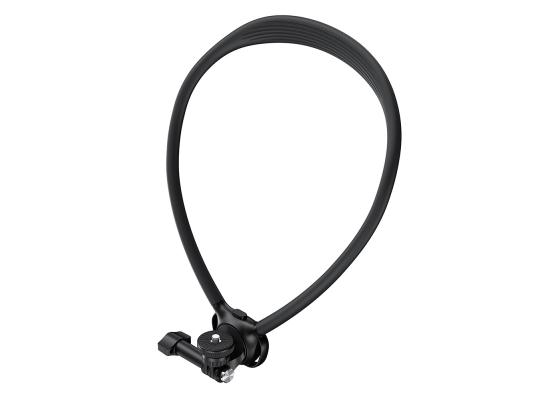 ACEFAST E37 Neck Mount Action Camera Holder First-Person POV Silicone Neckband Bracket with Airbag Pad - Black product thumbnail 2