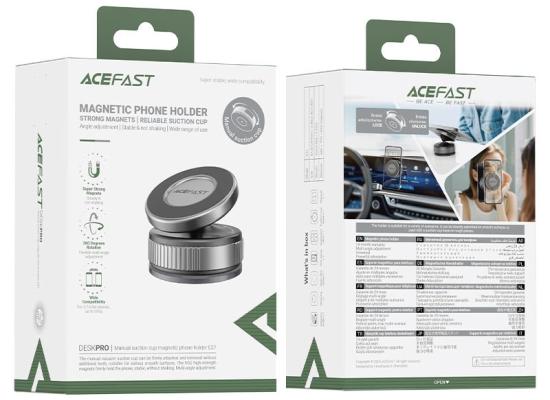 ACEFAST E27 Magnetic Phone Holder 360° Rotation for Universal Magsafe iPhone 12~17 Series product thumbnail 2