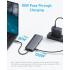 Anker 14-in-1 Laptop Docking Station 3 Monitors, Triple Display USB C Docking Station with Dual 4K HDMI, 1080p VGA, 80W PD, USB-A/C Data Ports for Dell XPS and More (Charger not Included)