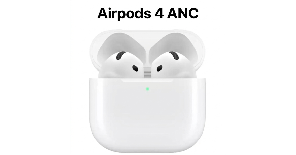 Apple AirPods 4 (2024) w/ Active Noise Cancellation Adaptive Audio