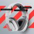 Logitech G Astro A10 Gen 2 Cross-Platform Wired Gaming Headset for PlayStation 5/4, Xbox S|X, Nintendo Switch, PC: 3.5mm Headphone Jack, 32mm Drivers, Flip-to-Mute Mic, Over-Ear - White/PS Edition