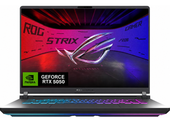 ASUS ROG Strix G16 (2025) G615JHR 14Gen Intel Core i7 14650HX 16-Cores w/ Nvidia RTX 5050 8GB DDR7 & IPS 165Hz Display - Eclipse Gray