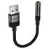 Acefast J13 Audio Adapter - Usb Male To Jack 3.5mm Female, Plug & Play, High-Fidelity Sound, No Delay, 15cm - Black