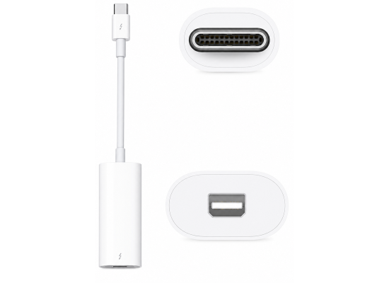 Apple Thunderbolt 3 (USB-C) to Thunderbolt 2 Adapter Lets You Connect Thunderbolt & Thunderbolt 2 devices