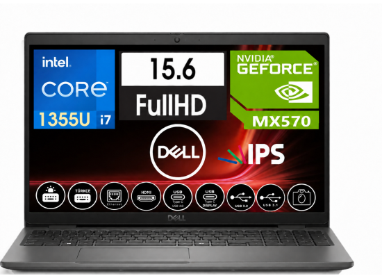Dell Latitude 3550 15 (2024) Intel Core i7 13Gen 10-Core Essential Performance For Any Business w/ Nvidia 2GB Graphic Card - Grey