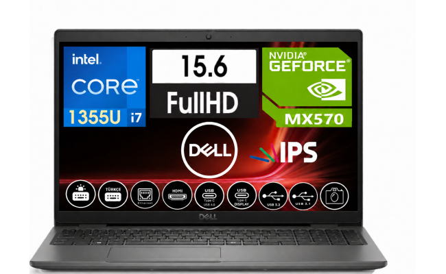 Dell Latitude 3550 15 (2024) Intel Core i7 13Gen 10-Core Essential Performance For Any Business w/ Nvidia 2GB Graphic Card - Grey