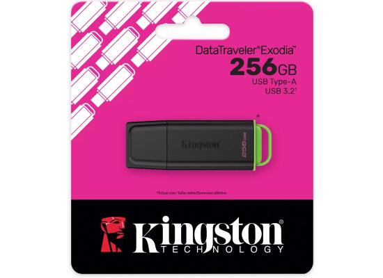 Kingston DataTraveler Exodia Onyx 256GB USB 3.2 Gen 1 Flash Drive - DTXG2/256GB