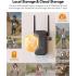 Imou DS3 4MP Panoramic Doorbell DB3 KIT, Video Doorbell 2K+ WiFi with Chime, 4MP Night Vision 5m, AI Package Detection App Alert, Head-to-Toe Panoramic View, Two-way Audio