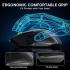 Redragon M925 PRO Wireless Gaming Mouse, 26,000 Max DPI Optical RGB Mice with 10 Programmable Buttons, Hyper-Fast Scroll, Software Supports DIY Keybinds & DPI, Black