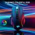 Redragon M925 PRO Wireless Gaming Mouse, 26,000 Max DPI Optical RGB Mice with 10 Programmable Buttons, Hyper-Fast Scroll, Software Supports DIY Keybinds & DPI, Black