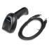 Datalogic Gryphon GD4520 Handheld Barcode Scanner, with Stand, 1D & 2D & OCR Scanner Capabilities, 650 nm Wavelength, 1280 x 800 pixels Sensor Resolution, Wired Connectivity, Black