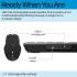 HP 725 Multi-Device Rechargeable Wireless Keyboard and Mouse Combo , up to 2 Months (Keyboard) 30 Days (Mouse) of Usage From a 3-Minute Charge