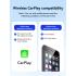 HOCO HU1 Wireless CarPlay Adapter for iPhone – USB-A/USB-C, Metal Grey