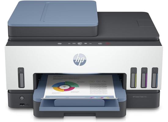 HP 795 | Smart Tank | Touchscreen | Wireless | Print, Copy, Scan, Fax | Automatic Duplex | Print Speed: 15ppm(black) / 9ppm(color) | Up to 18000 black or 8000 color pages included product thumbnail 2