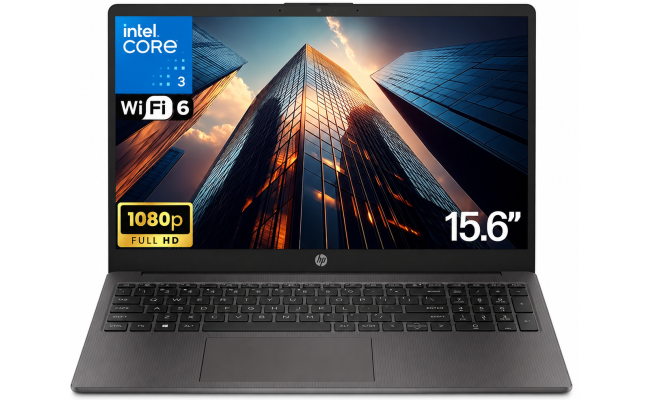 HP Essential 250 G10 (2025) NEW Intel Core 3 100U 6-Core Budget-Friendly Business-Ready - Dark Ash Silver