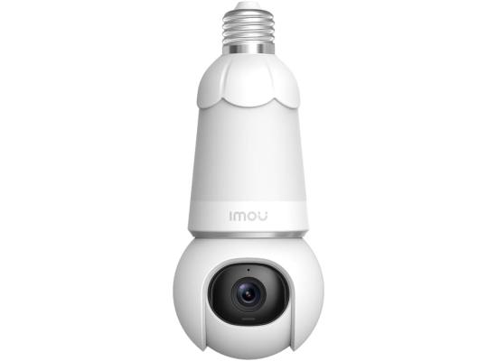 IMOU Bulb Cam 3MP Smart Wireless Security Camera WiFi Surveillance Camera Motion Detection Night Vision Two Way Audio Panoramic Viewing Remote Monitoring Smart Home Security Camera