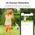 IMOU Cruiser SC 4G Camera Red-Blue Warning Lights Outdoor Security Camera Full-Color Night Vision AI Human Detection IP66