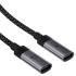 Acefast J14 - USB-C To 2x USB-C, 60W Fast Charging, Hi-Fi Audio, Aluminum Alloy, Plug & Play - Black