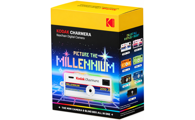 KODAK CHARMERA Keychain Digital Camera Blind Box Millennium Single Box (1PC) Mini Camera For Beginners Teens & Adults KODAK CHARMERA Keychain Digital Camera Blind Box Millennium Single Box (1PC) Mini Camera For Beginners Teens & Adults