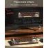 Redragon K752 Wireless Mechanical Keyboard, 60% Gasket Mount Gaming Keyboard with RGB Backlit, Creamy Sound, Tri-Mode 2.4GHz/BT5.0, Hot-Swappable, PBT Keycaps for PC/Mac Gamer