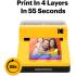 KODAK Dock Era Photo Printer 10 x 15 cm, 4PASS, 8 Sheets | Bluetooth, iPhone & Android, Charge While Printing, Water Resistant, Fingerprint Proof & Fade Resistant