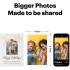 KODAK Dock Era Photo Printer 10 x 15 cm, 4PASS, 8 Sheets | Bluetooth, iPhone & Android, Charge While Printing, Water Resistant, Fingerprint Proof & Fade Resistant