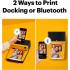 KODAK Dock Era Photo Printer 10 x 15 cm, 4PASS, 8 Sheets | Bluetooth, iPhone & Android, Charge While Printing, Water Resistant, Fingerprint Proof & Fade Resistant