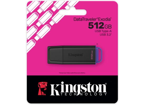 Kingston DataTraveler Exodia Onyx 512GB USB 3.2 Gen 1 Flash Drive - DTXG2/512GB product thumbnail 2