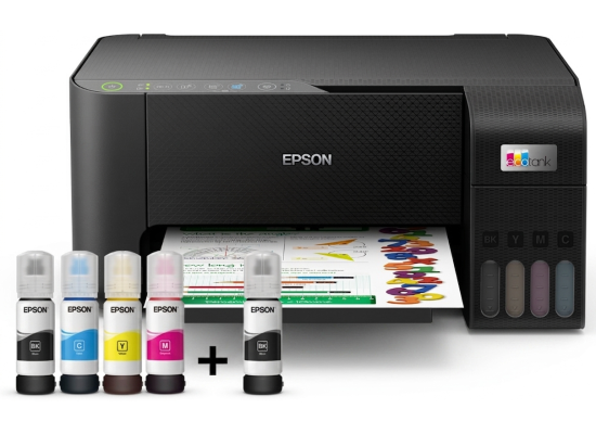 Epson EcoTank L3250 Wi-Fi All-in-One (Copy/Print/Scan) Ink Tank Printer (Black)