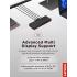 Lenovo ThinkPad Thunderbolt 5 Smart Dock 7500, 120Gbps Data Transfer, 180W Power Delivery, Multiple Display Support, 2.5Gbps Ethernet, Black