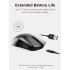 Lenovo Legion M600s Wireless Gaming Mouse, Ultra-lightweight, Up to 70 Hours Battery Life, 19,000 DPI Sensor, 6 Programmable Buttons, Symmetrical Design