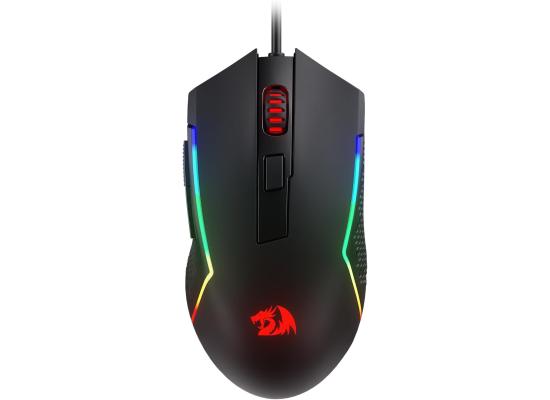 Redragon M616 RGB Gaming Mouse, 10000 DPI Wired Optical Mouse with 6 Programmable Buttons & 8 Backlit Modes, Software Supports DIY Keybinds
