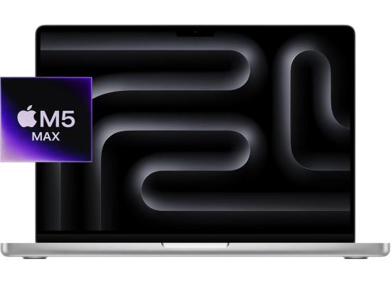 Apple MacBook Pro 14 (2026) Apple M5 MAX Chip (2TB/36GB) 18‑core CPU & 32‑core GPU Retina XDR 120Hz - Silver