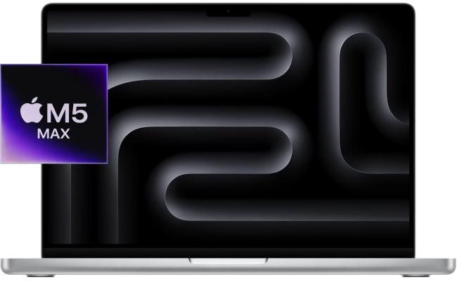 Apple MacBook Pro 14 (2026) Apple M5 MAX Chip (2TB/36GB) 18‑core CPU & 32‑core GPU Retina XDR 120Hz - Silver
