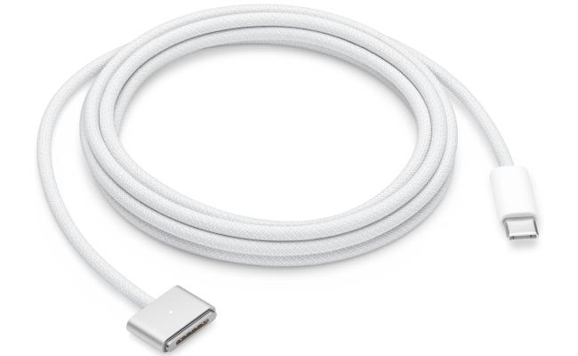 Apple USB-C to MagSafe 3 Cable (2m) Compatible with MacBook Air & MacBook Pro use MagSafe 3 - Silver