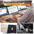 V2COM P7 Pro 15.6" IPS Full HD Triple Screen Extender Portable Monitor for Laptops 13-17.3" Ultra-Slim One Cable USB-C/USB-A Extended Display For macOS Windows Chrome OS Nintendo Switch