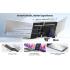 V2COM P7 Pro 15.6" IPS Full HD Triple Screen Extender Portable Monitor for Laptops 13-17.3" Ultra-Slim One Cable USB-C/USB-A Extended Display For macOS Windows Chrome OS Nintendo Switch