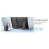V2COM P7 Pro 15.6" IPS Full HD Triple Screen Extender Portable Monitor for Laptops 13-17.3" Ultra-Slim One Cable USB-C/USB-A Extended Display For macOS Windows Chrome OS Nintendo Switch