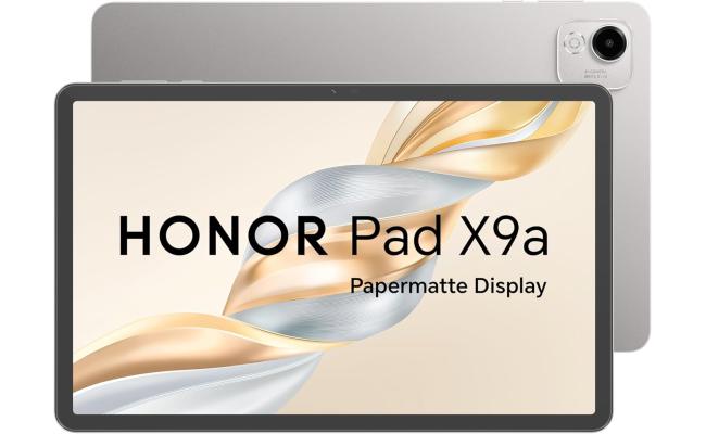 HONOR Pad X9a PaperMatte (2025) 11.0" Android WIFI Tablet (128GB Storage / 8GB Memory) w/ Metal Unibody & Eye Comfort Display & BIG Battery + Free HONOR Cover , Space Grey