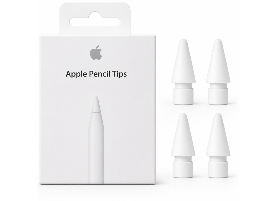 Apple Pencil Tips - 4 Pack Compatible with Apple Pencil Pro, Apple Pencil (2nd generation), Apple Pencil (USB-C) and Apple Pencil (1st generation)