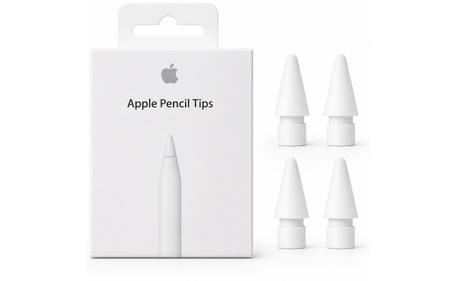 Apple Pencil Tips - 4 Pack Compatible with Apple Pencil Pro, Apple Pencil (2nd generation), Apple Pencil (USB-C) and Apple Pencil (1st generation)