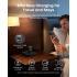 Anker Nano USB C Charger Block, 35W Max 2-Port Compact Charger with Durable Built-in Anker InstaCord Retractable Cable, with iPhone 17/16/15 Series, iPad, and More - Black