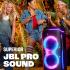 JBL PARTYBOX 720 Bluetooth Portable Speaker, 800W RMS JBL Pro Sound, Futuristic Lightshow, Mobile App Control, Bluetooth 5.1, Up to 15 Hours Playtime, Battery Is Not Included, Black