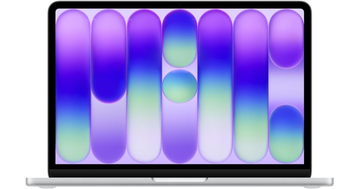 لابتوب آبل MacBook Apple NEO 13 (2026) Apple A18 Pro (512GB/8GB) 6‑Core CPU & 5‑Core GPU w/ 2.4K IPS Screen (ENP) - Silver