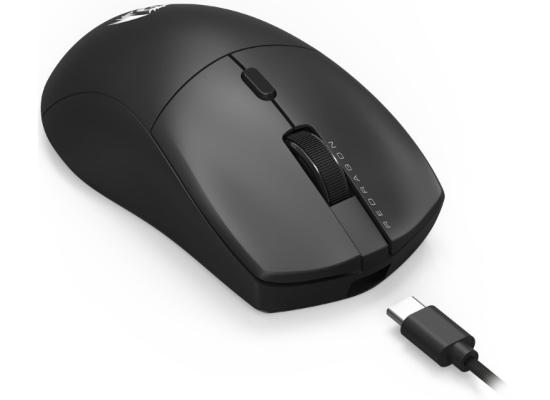 Redragon M815 NEVA 44 Grams Lightweight Gaming Mouse 8k Hz polling Rate, Up to 26000 DPI Sensor, 6 Programmable Keys , Comfortable Symmetric Grip - Black