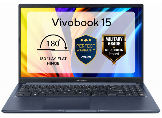 ASUS Vivobook 15 (2025) X1502VA 13th Gen Intel Core i7 13620H 10-Cores High-Performance Processor w/ IPS Full HD Display & Backlit Keyboard - Quiet Blue